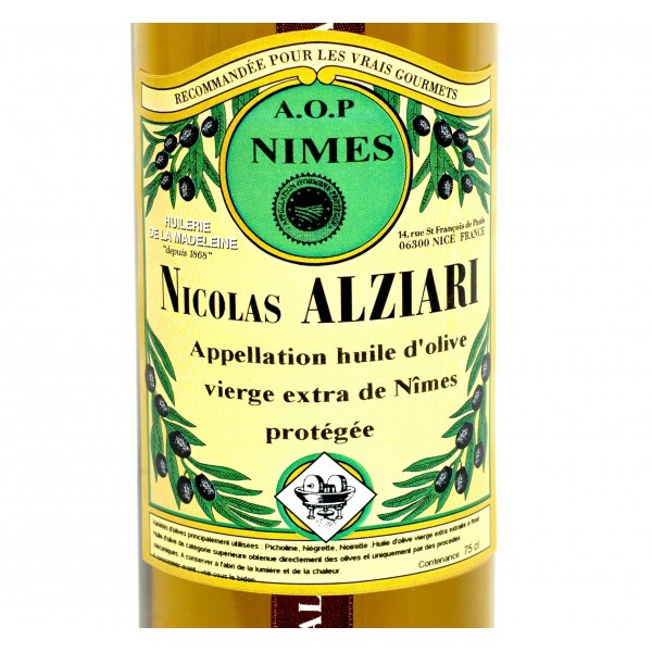 Huile d'olive AOP Nimes 75 cl