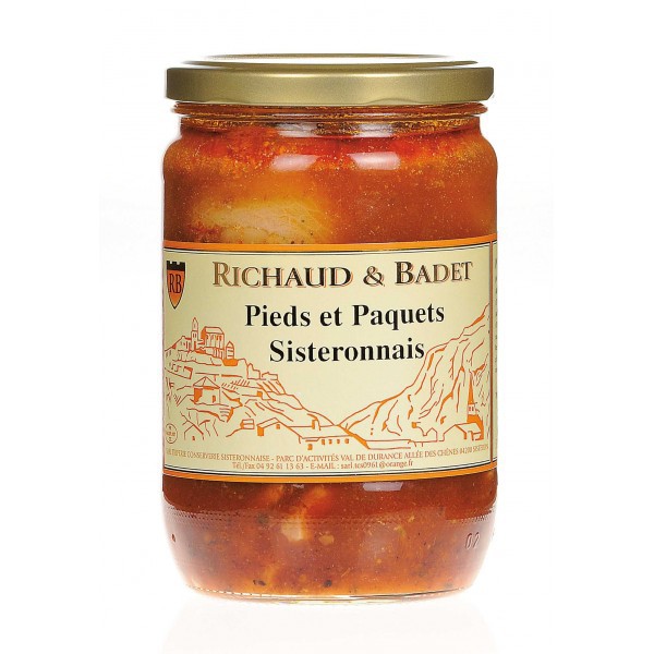 Pieds et paquets Sisteronnais 800gr