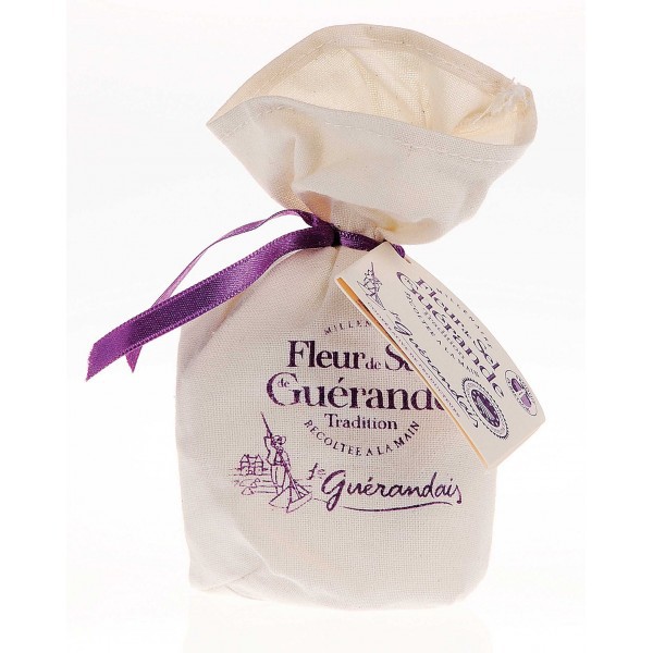 Fleur de sel de Guérande toile 125 gr