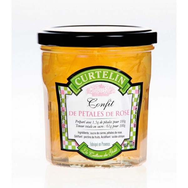 Confit de Pétales de Roses 370gr