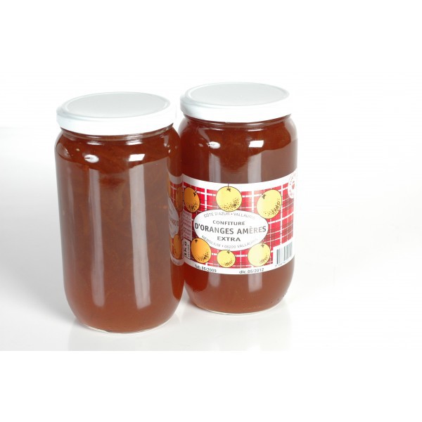 Confiture d'Oranges Amères de Vallauris 1 kg